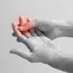 Person with neuropathy of the hands
